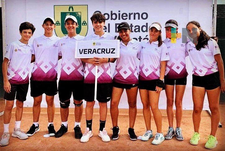 Califican ocho tenistas veracruzanos a los Nacionales CONADE 2022
