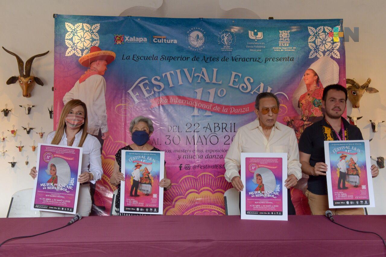 Presentan actividades del 11° Festival de la Escuela Superior de Artes de Veracruz