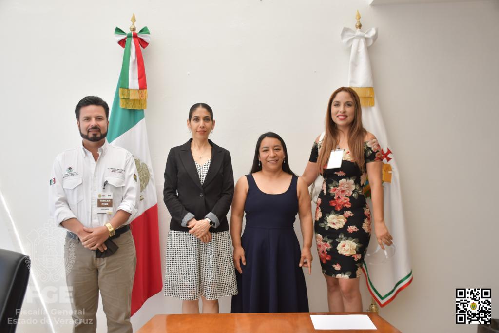 Fiscal sostuvo reunión de trabajo con alcaldesa de Pueblo Viejo y diputado local de Pánuco