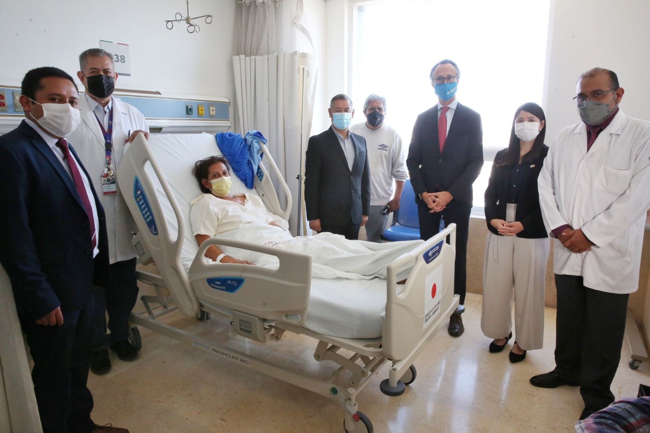 Gobierno de Japón entregó a través de la UNOPS, 494 equipos médicos al ISSSTE