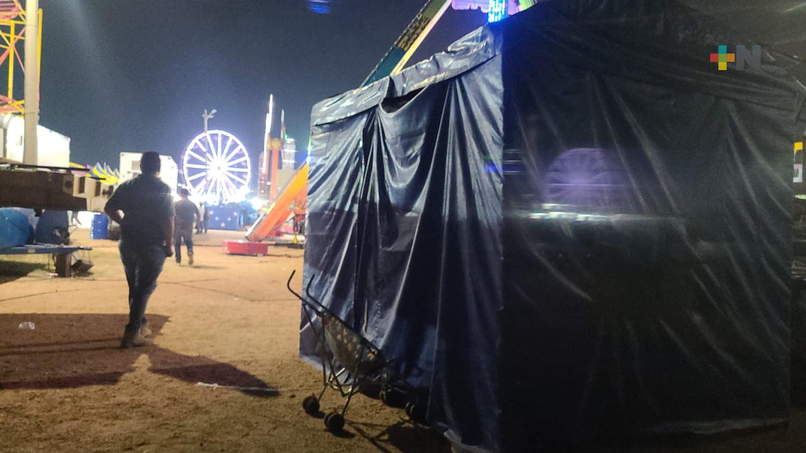 En Coatzacoalcos fallece niña de dos años en furgoneta de trabajadores de Expoferia