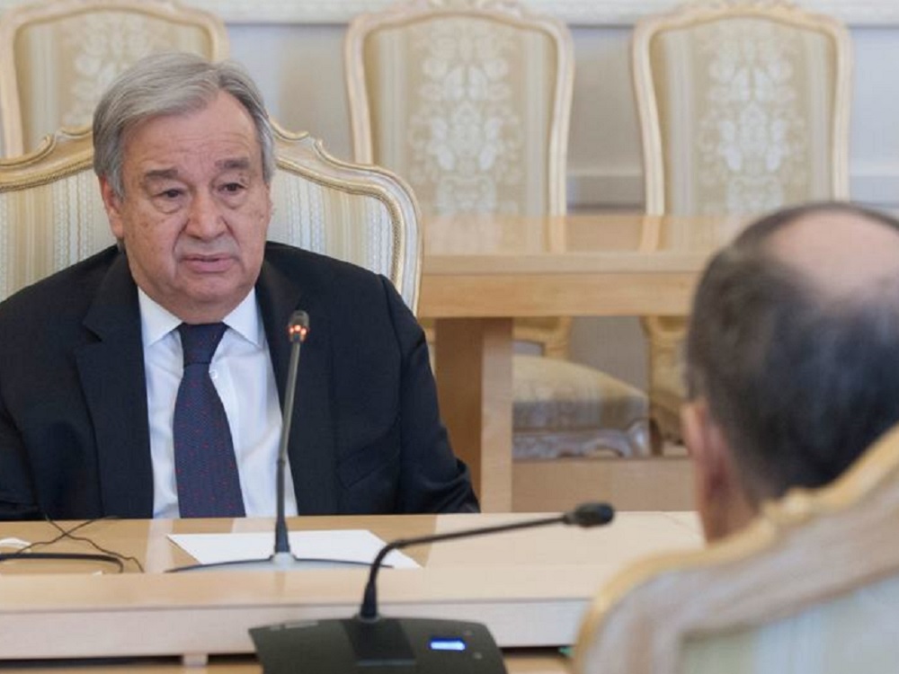 Secretario General de la ONU visita Moscú