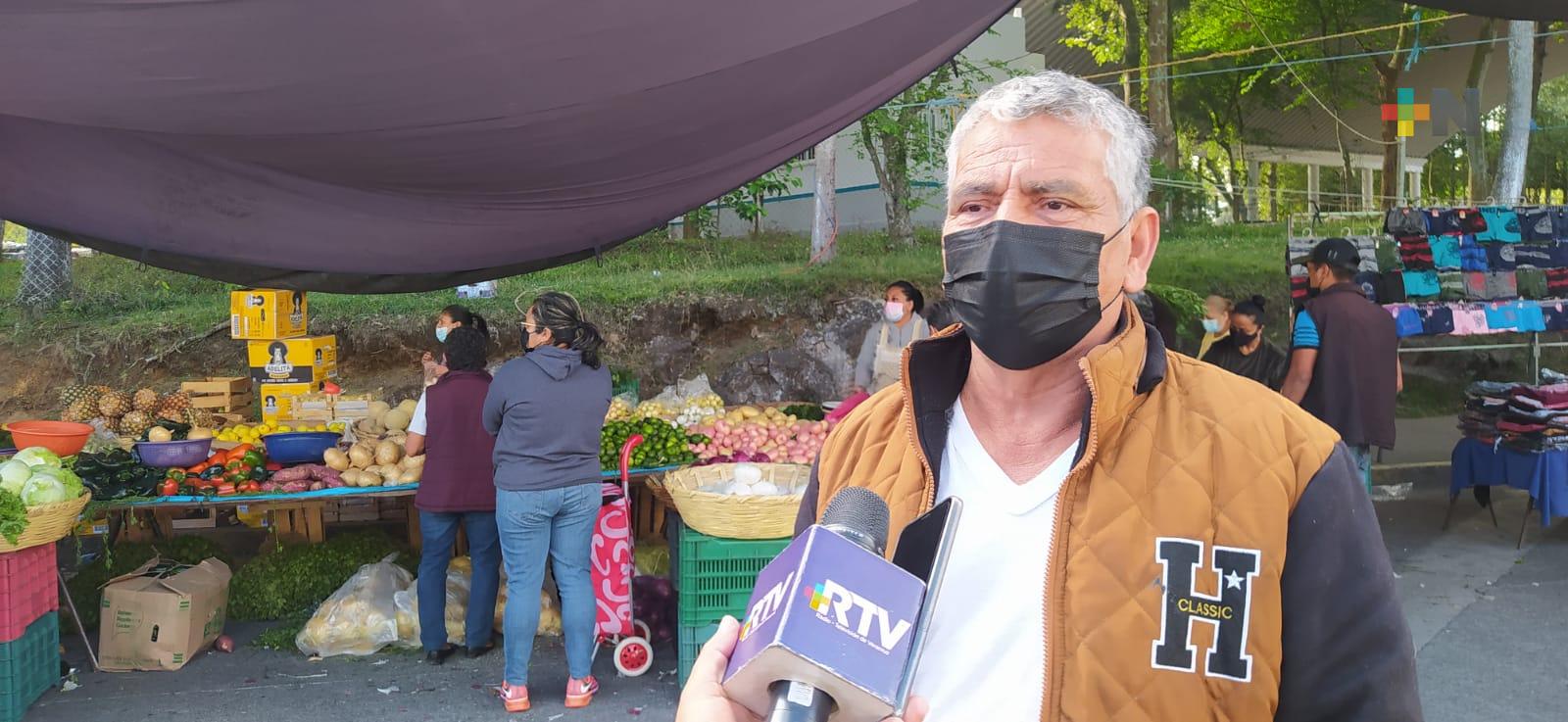 Reubicarán tianguistas de Banderilla