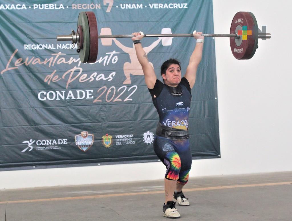 Veracruz campeón del Regional Nacional de Levantamiento de Pesas
