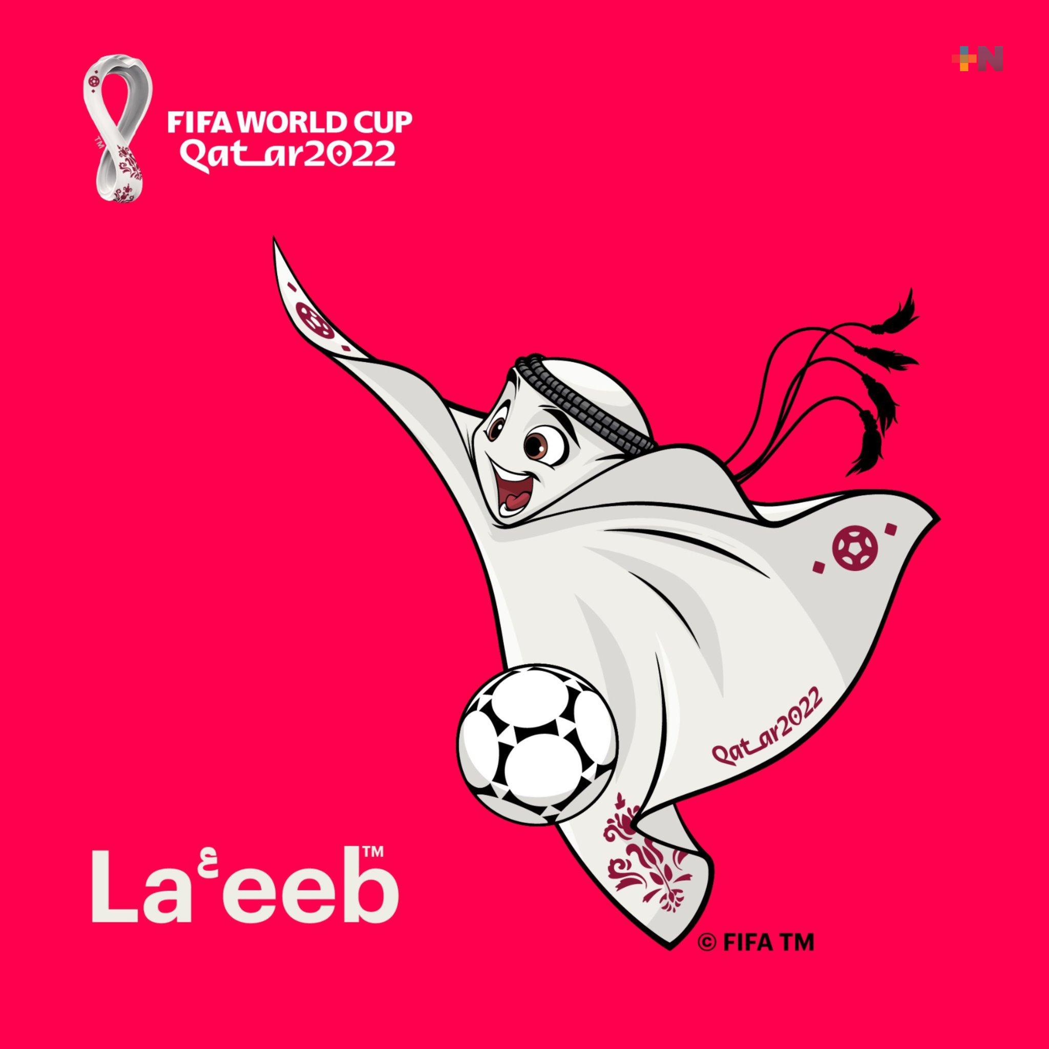 «La’eeb» es la mascota oficial de la Copa Mundial Qatar 2022