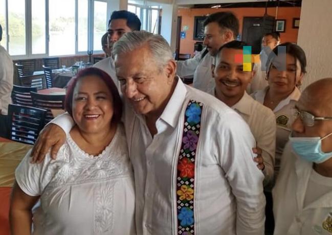 Traerá el presidente López Obrador más proyectos que generarán bienestar en Veracruz, afirma diputada: Adriana Martínez
