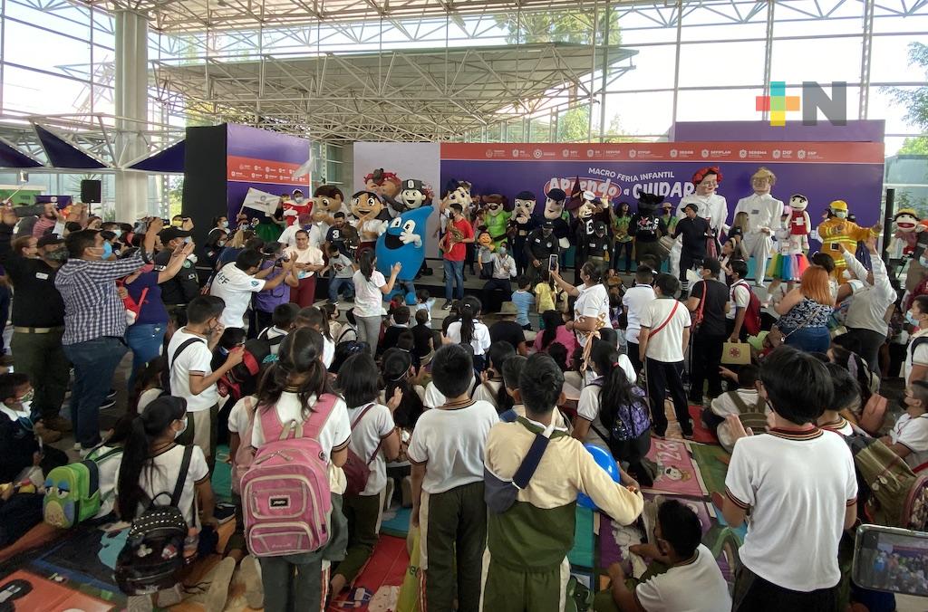 ¡Exitosa! Casi 9 mil visitantes tuvo la Macro Feria Infantil “Aprendo a Cuidarme”