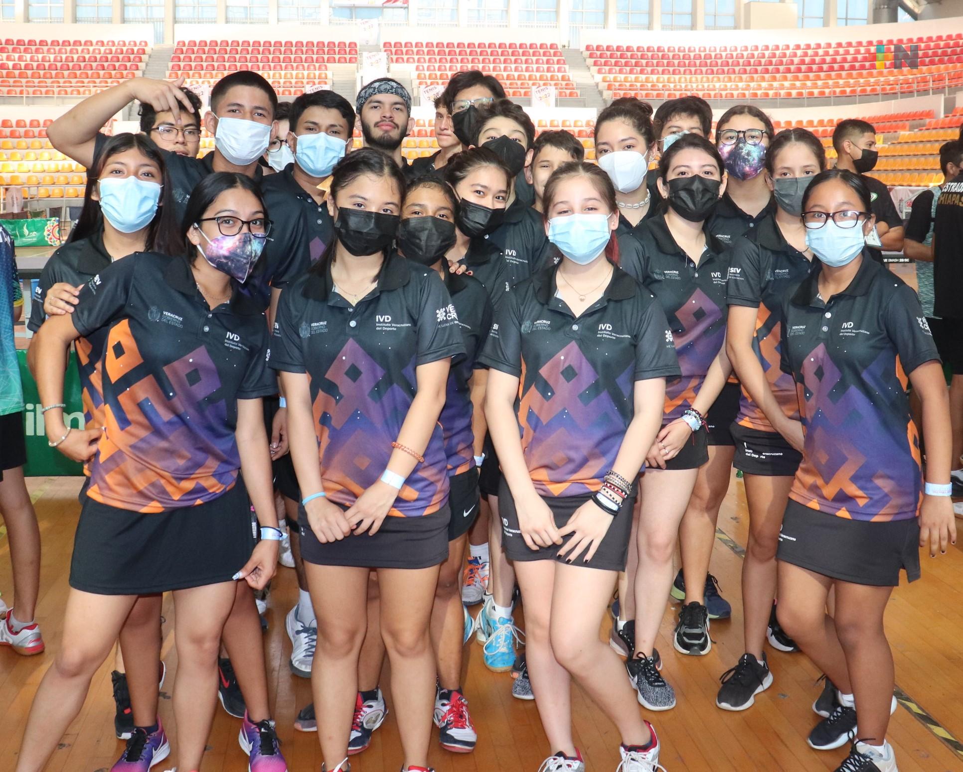 Califican 23 tenismesistas veracruzanos a Nacionales CONADE 2022