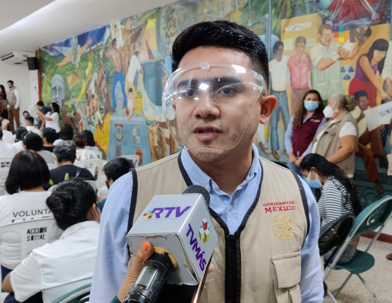 En el sur, más de 500 adultos mayores se han incorporado a las pensiones del bienestar; 200 son de Coatzacoalcos