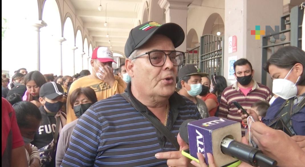 Organización de colonos solicitan viviendas al Ayuntamiento de Xalapa