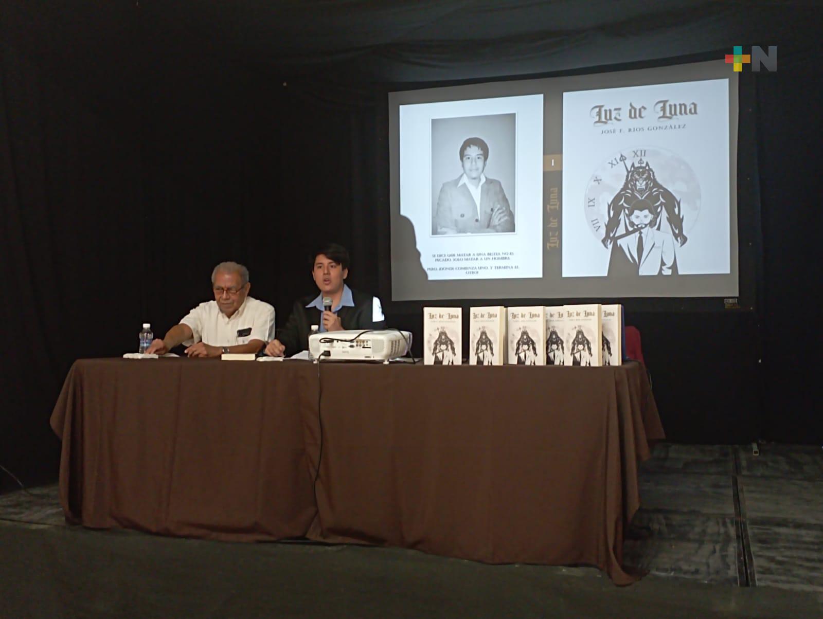 José Francisco Ríos González presenta su primera novela «Luz de luna»