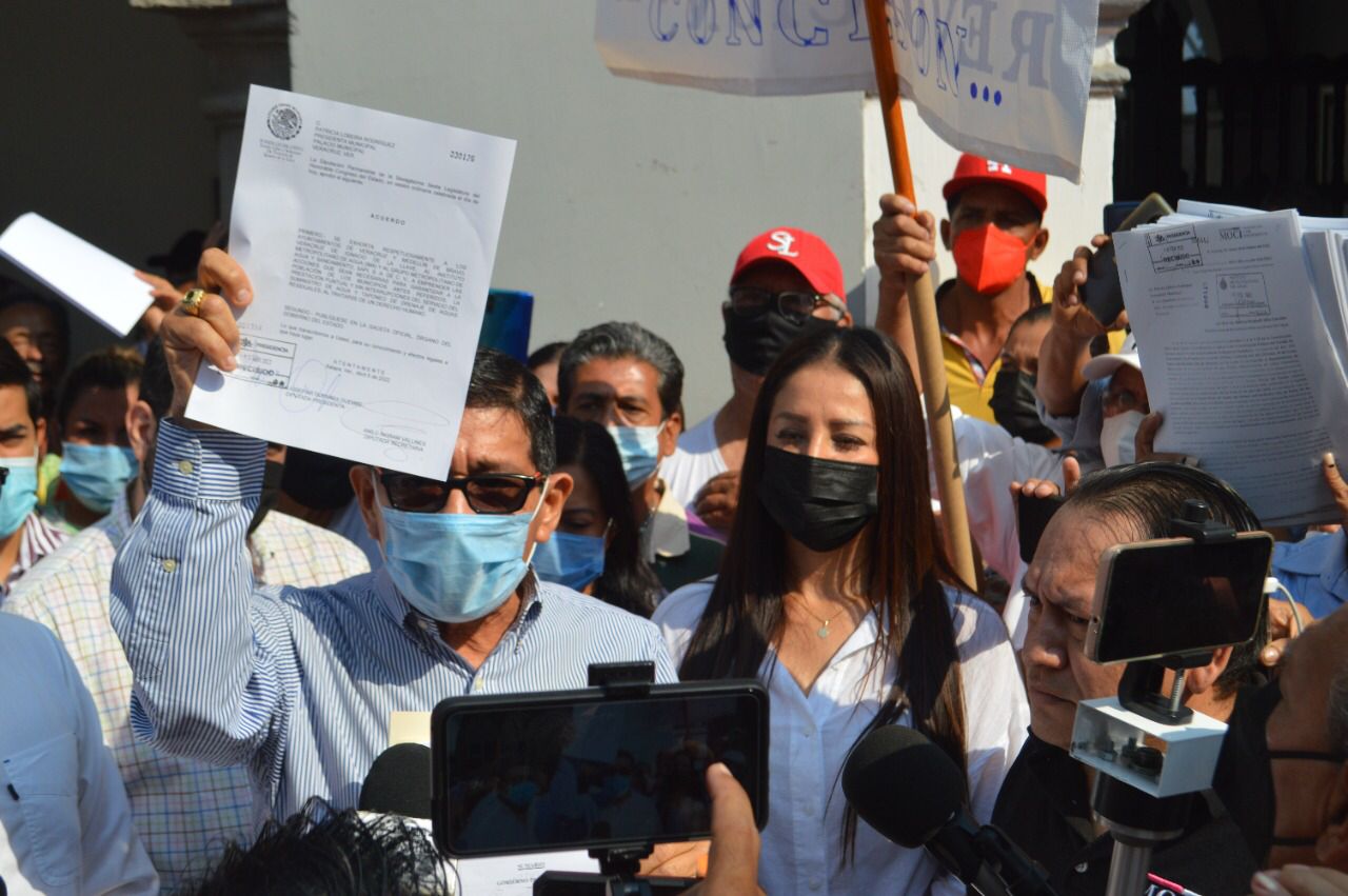 “Cada vez más cortes de agua y peor el servicio, seguimos luchando para revocar la concesión”: Lisshete Martínez, Regidora
