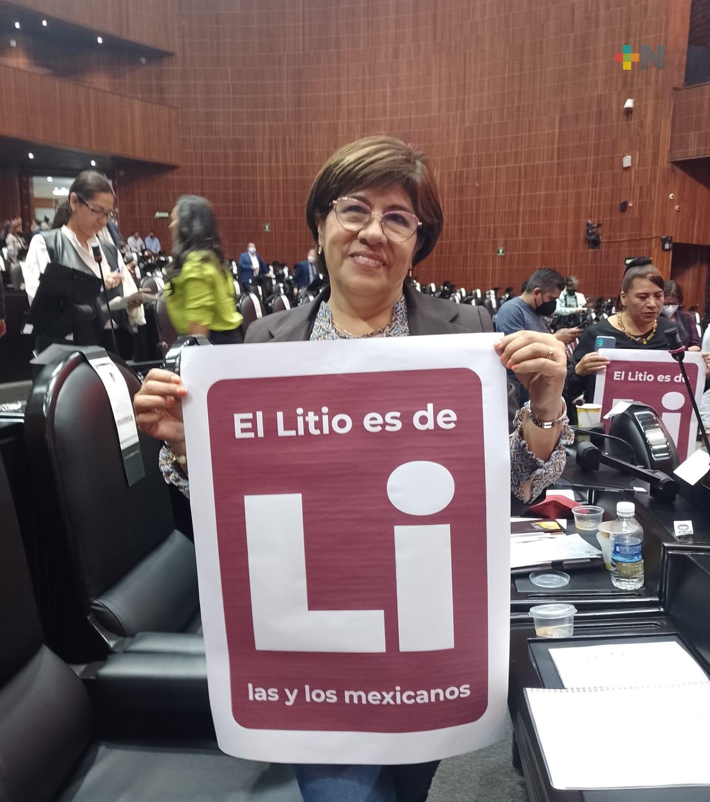 Aprueba Morena que litio sea propiedad de la Nación: Hernández Espejo