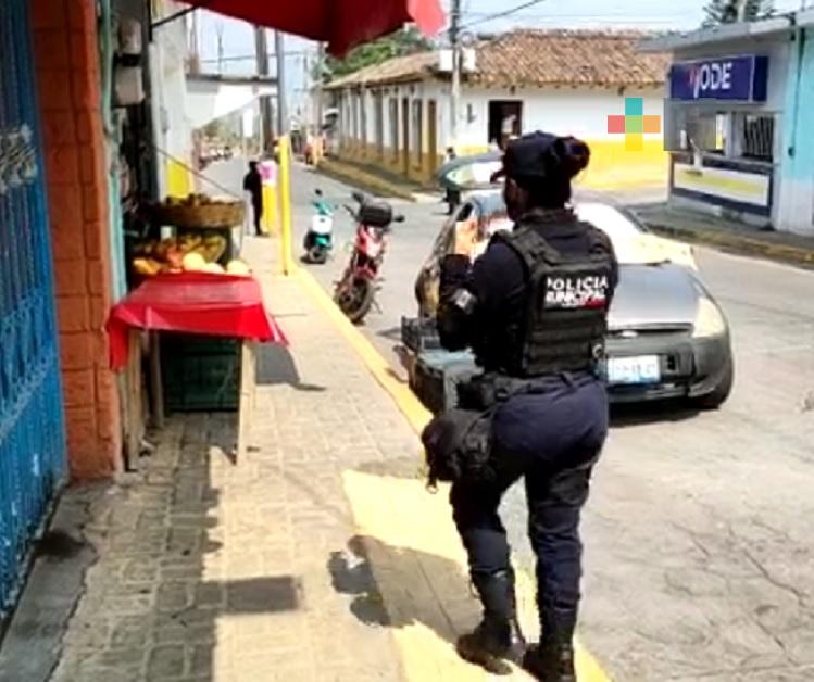 Ante cambio de mandos, se suman mujeres a la Policía Municipal de Chocaman