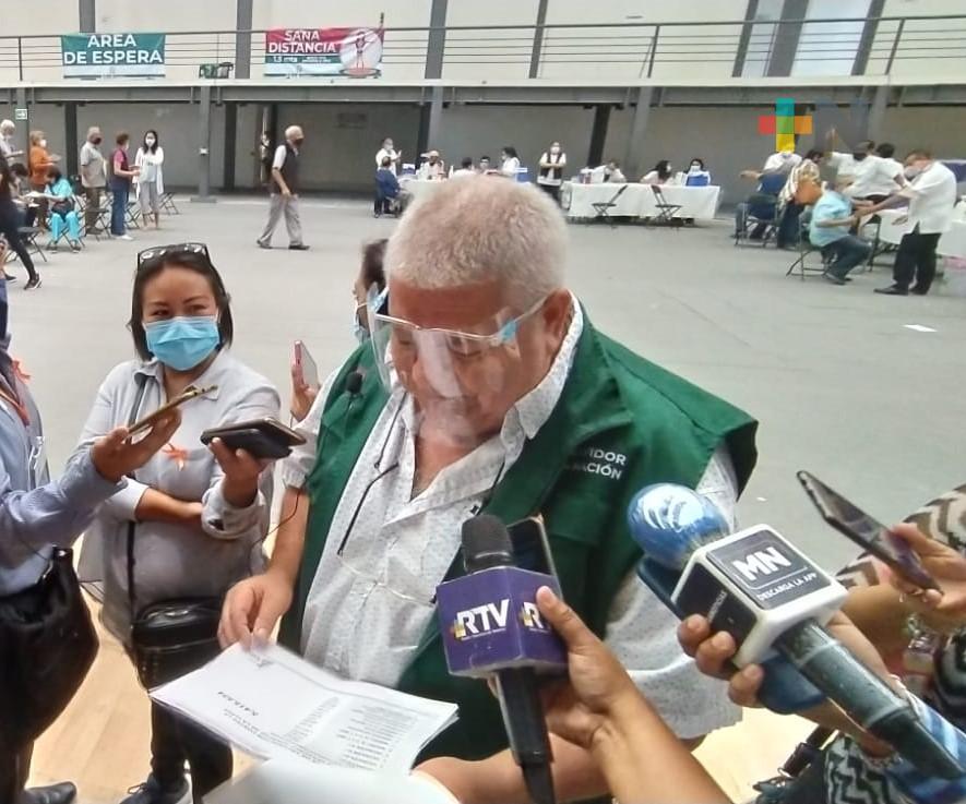 Con cuarto refuerzo antiCovid, el estado de Veracruz alcanzaría 12 millones de personas vacunadas: Manuel Huerta