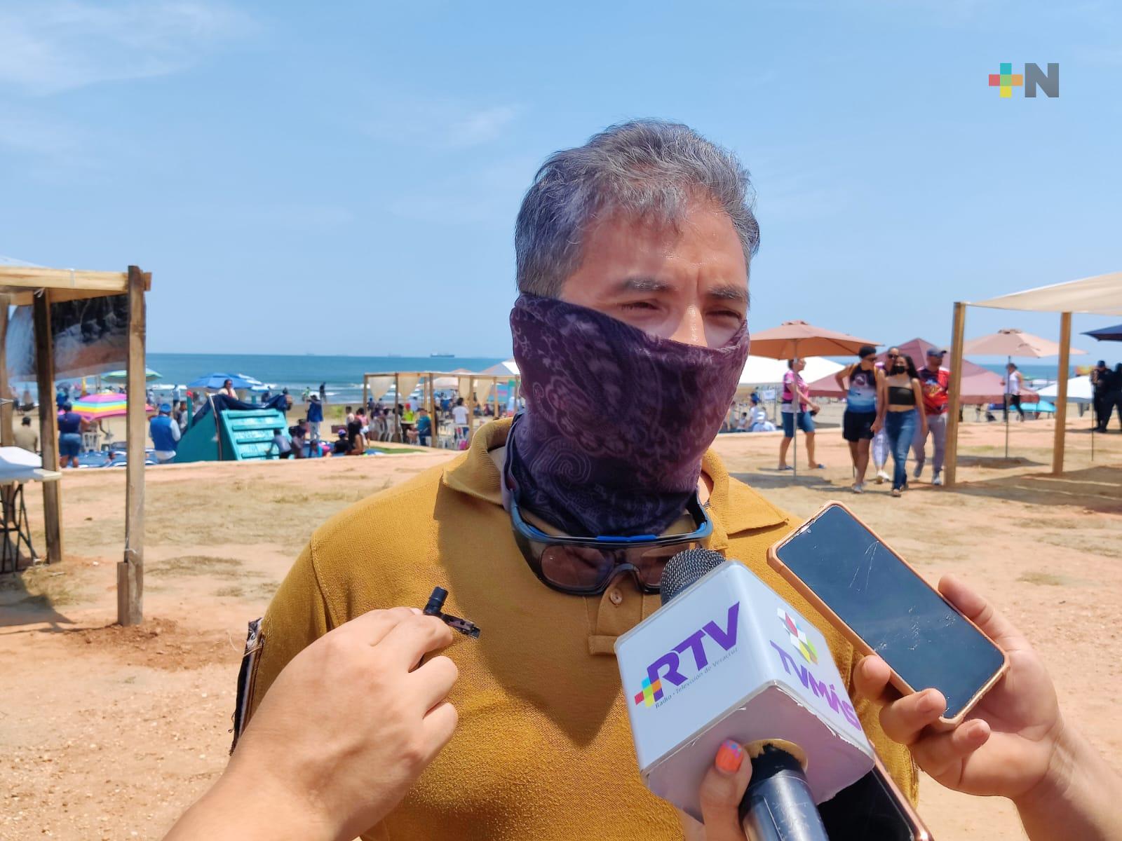PC de Coatzacoalcos vigilará las playas; pide no ingresar al mar después de las seis de la tarde