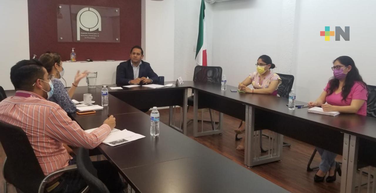 Sostienen reunión de trabajo, integrantes de CEAPP y del IVAI