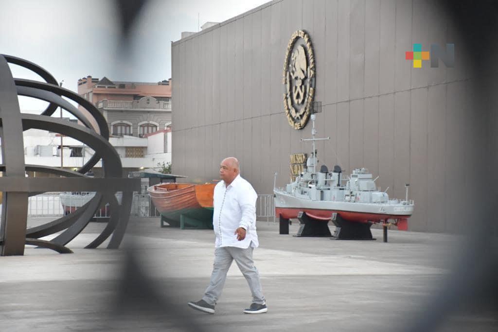 Participa en reunión de Seguridad Nacional, el titular de Segob, Eric Cisneros