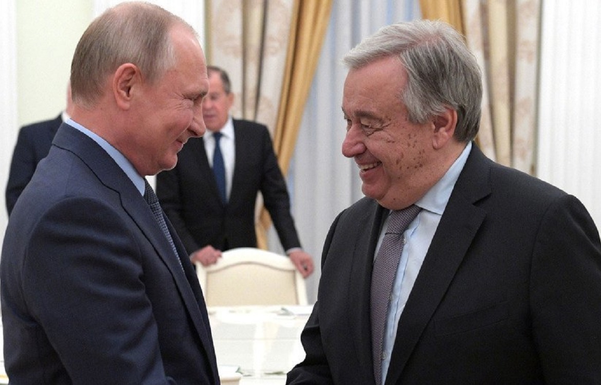 Secretario General se reunirá en Moscú con  Vladimir Putin