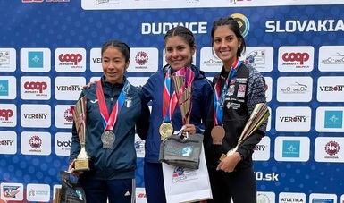 Sofía Ramos y José Doctor brillan con oro y plata en Eslovaquia