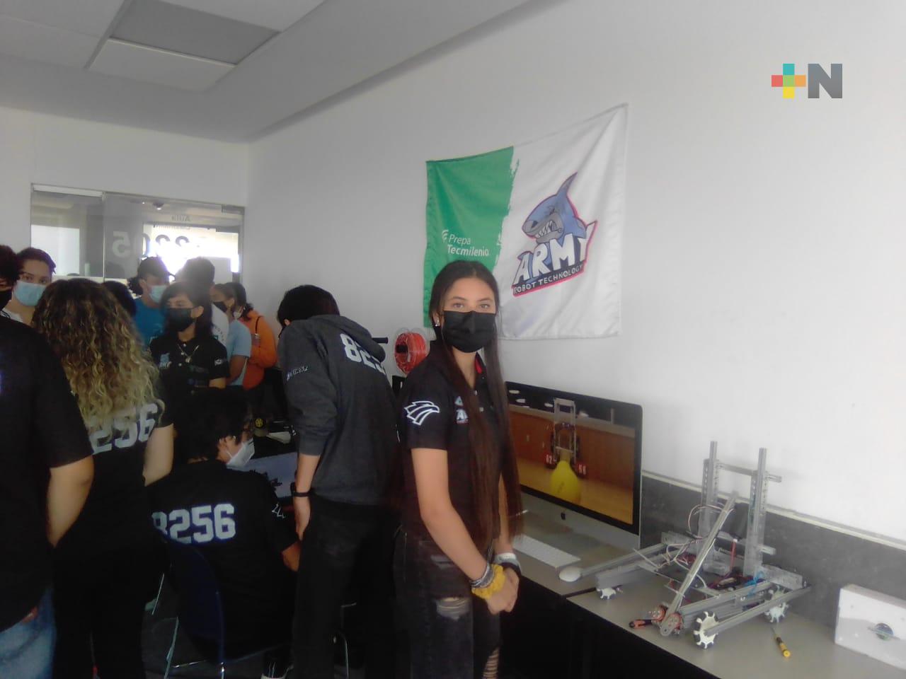 Obtienen cuarto lugar estudiantes de robótica del Tecmilenio de Veracruz