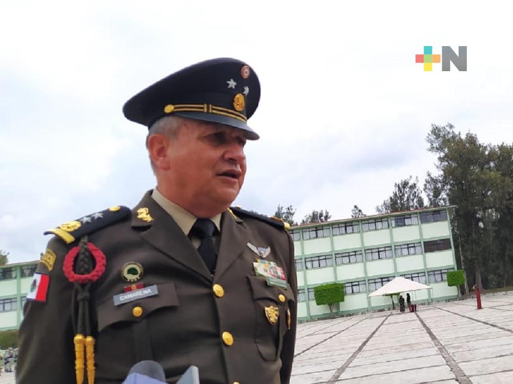 Toma protesta Israel Sámano como comandante del Sexagésimo Tercer Batallón de Infantería