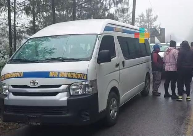 Tránsito delegación Chicontepec realiza operativo sorpresa en Huayacocotla