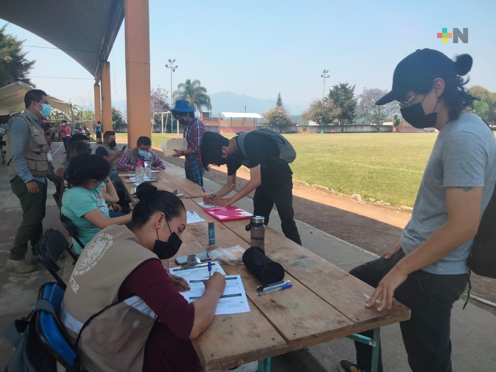 En Teocelo trabajará módulo polivalente de vacunación antiCovid 6 y 7 de abril