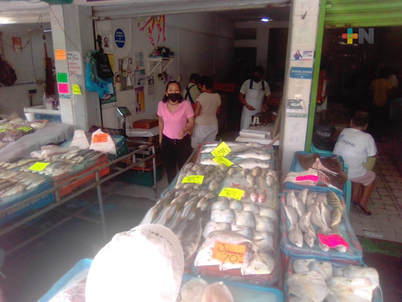 La venta de pescado en Veracruz puerto aumentó casi en cien por ciento