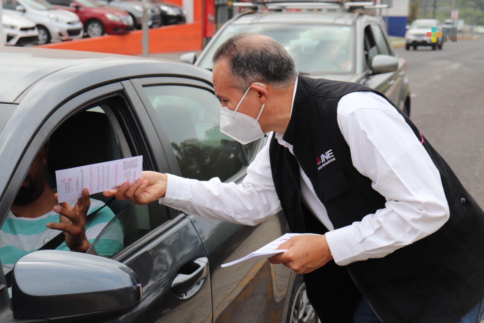 INE Veracruz difunde ubicación de casillas para la Jornada de Revocación de Mandato