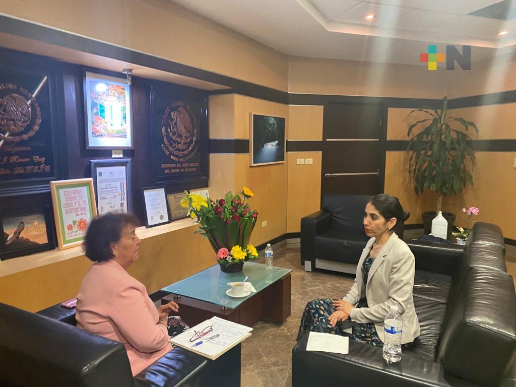 Sostienen reunión de trabajo titulares de FGE y TSJ