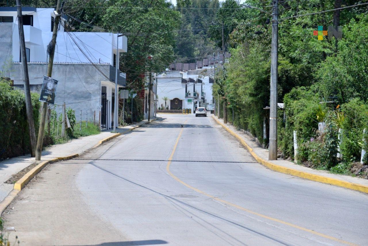 Gobierno estatal concluyó pavimentación de calles en Colonia Mártires de Chicago