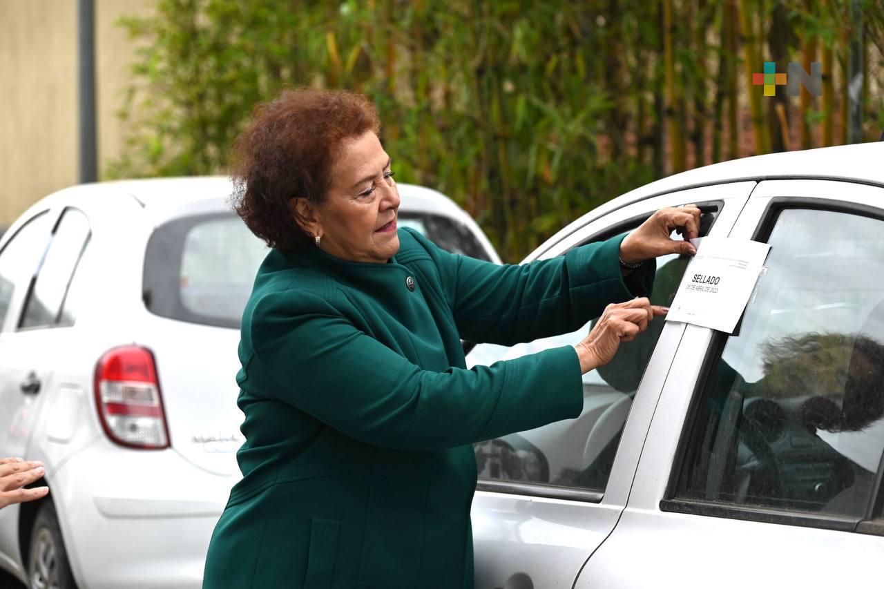 Resguarda PJEV parque vehicular por jornada electoral