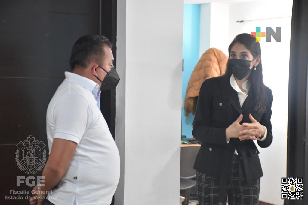 Supervisa Fiscal General la Sub Unidad Integral de Procuración de Justicia en Perote