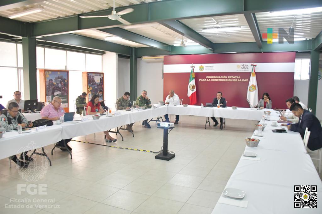 Presidió Cuitláhuac García la Mesa de Construcción para la Paz, en Emiliano Zapata