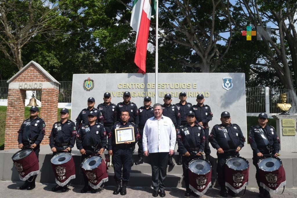 Celebra SSP el Día del Policía Veracruzano