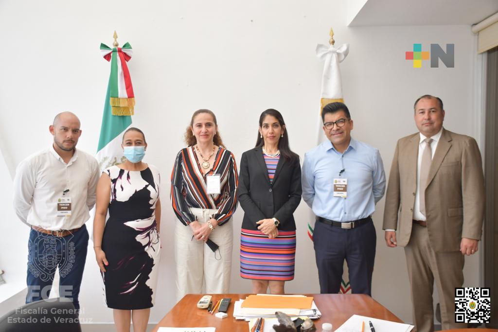 La Fiscal General del Estado sostuvo reunión de trabajo con Grupo Mobility ADO