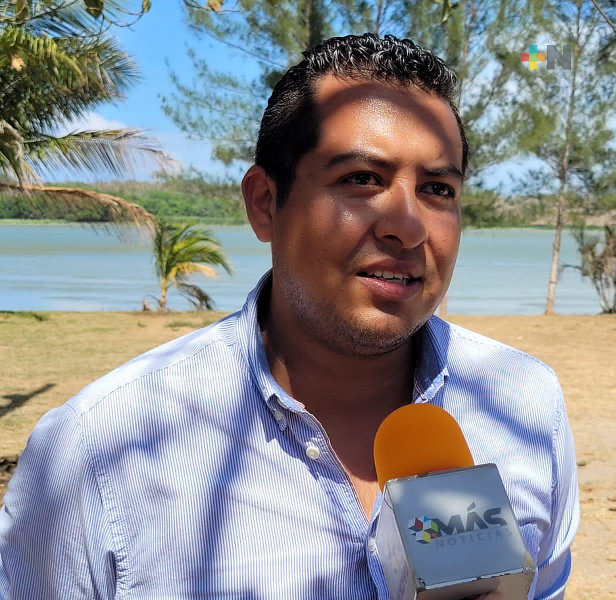 Por sequía, laguna de San Julián pierde extensión