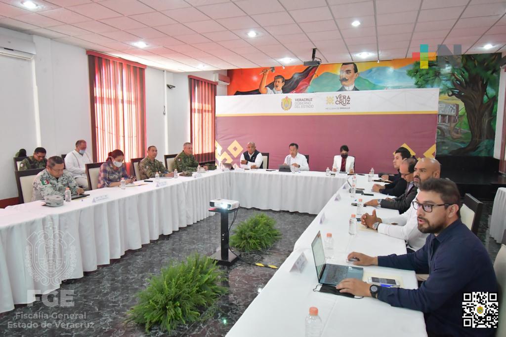 En Camerino Z. Mendoza sesionó la Mesa de COESCONPAZ