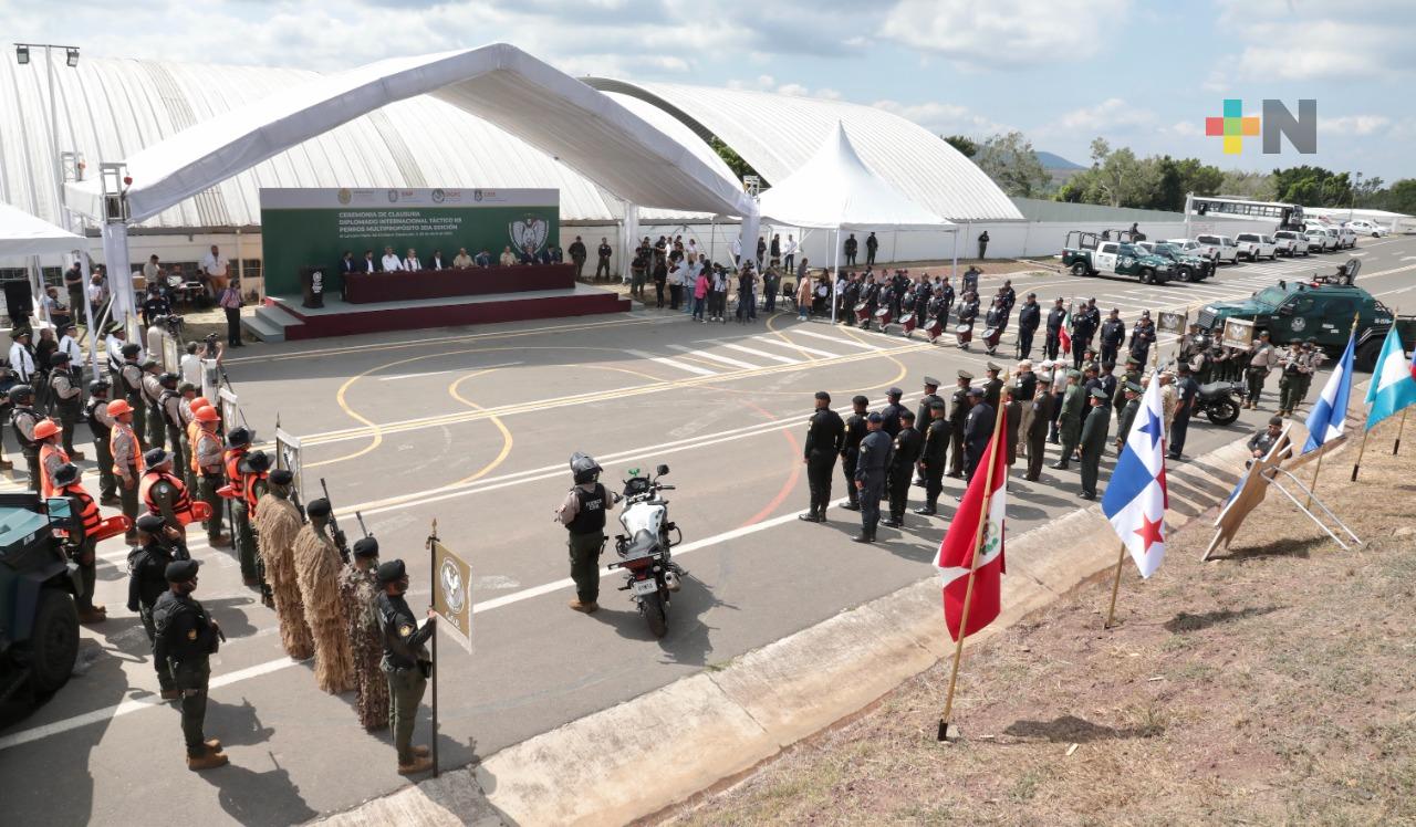 Diplomado Táctico K9, un paso más en la consolidación del profesionalismo policial a nivel internacional