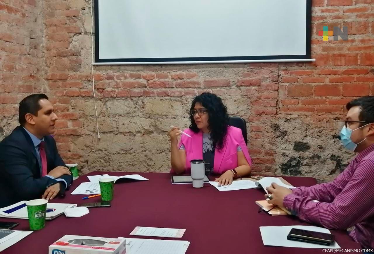 Afianza CEAPP coordinación con mecanismos de protección a periodistas