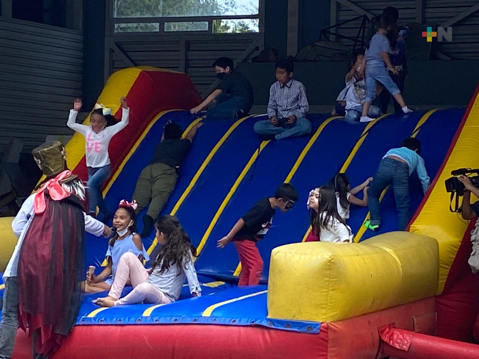 Celebran en Radiotelevisión de Veracruz a los niños en su día