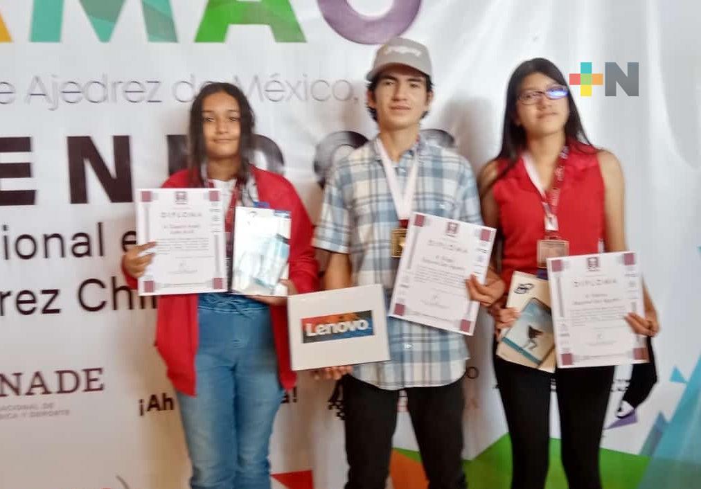 Logra Veracruz segundo lugar en Campeonato Nacional de Ajedrez