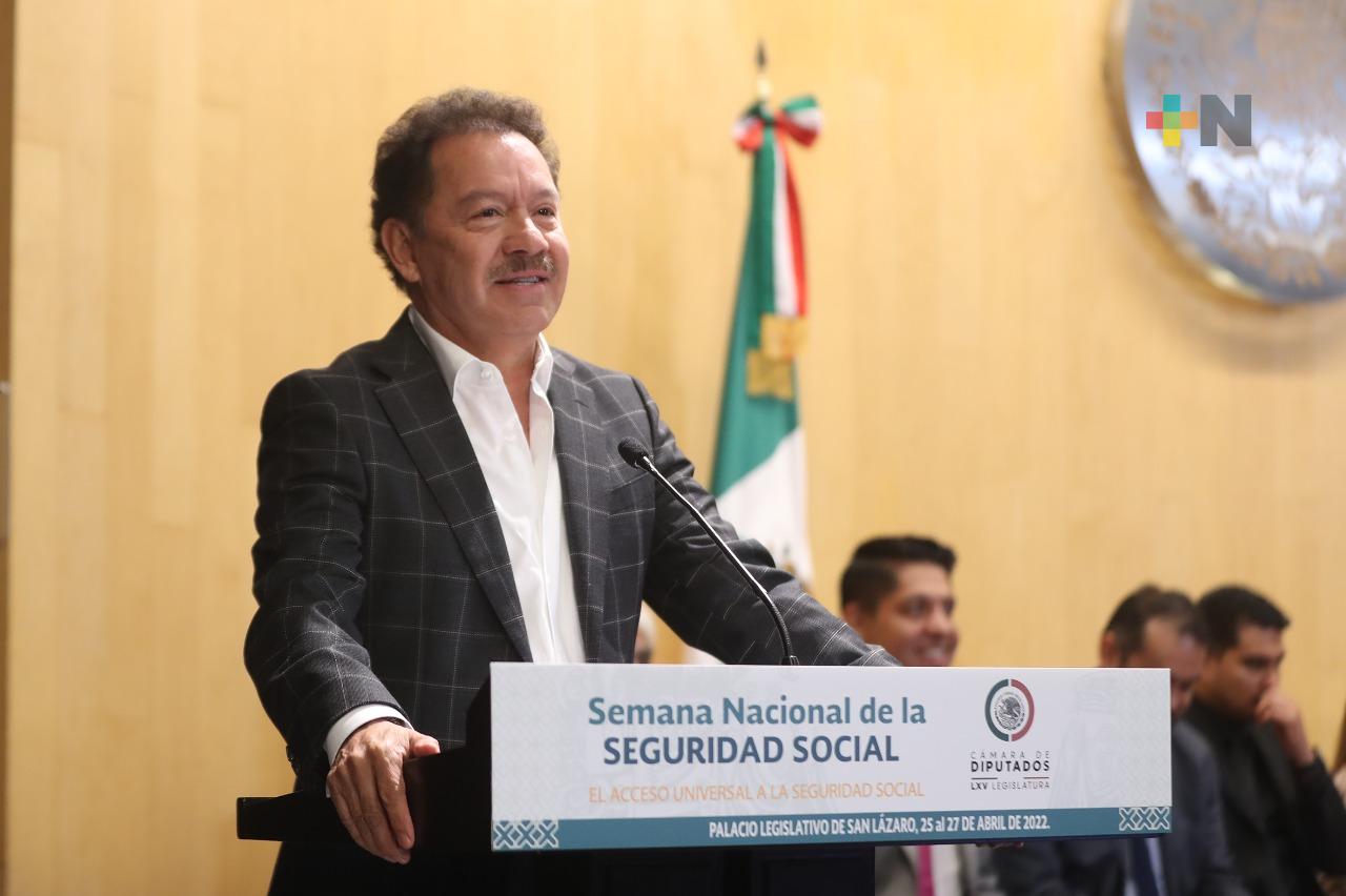Inauguran en la Cámara de Diputados la Semana Nacional de la Seguridad Social