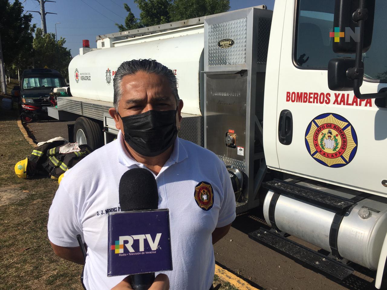 Saldo blanco durante Semana Santa: bomberos de Xalapa
