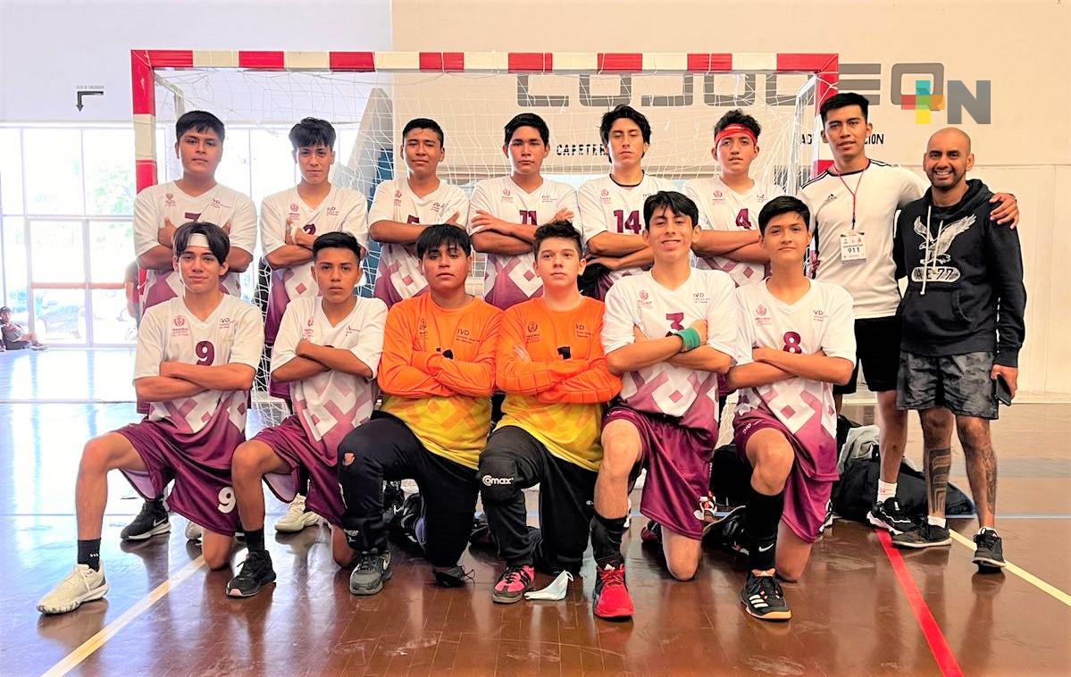 Veracruz mete cinco equipos de handball a Nacionales CONADE 2022