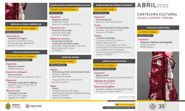 IVEC dedica actividades a las infancias en su cartelera del mes de abril