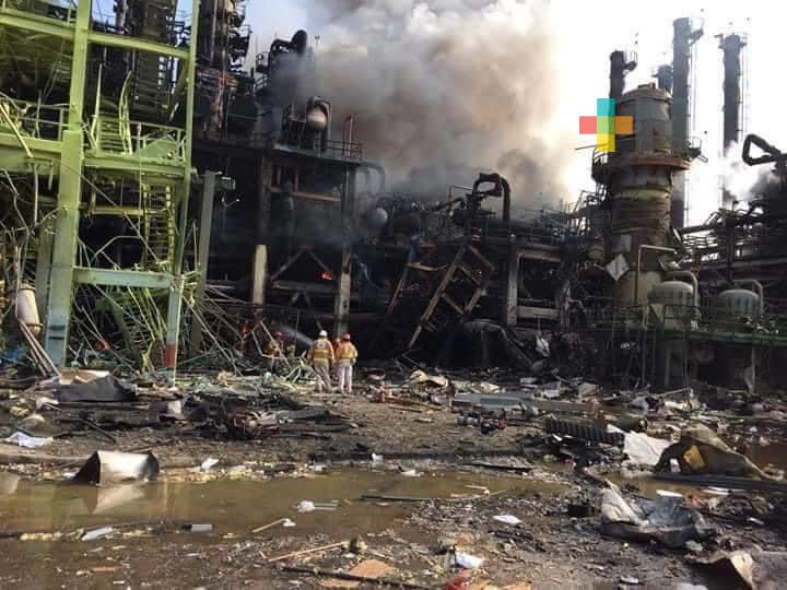 Sin remediarse impacto ambiental por explosión en Clorados III de Coatzacoalcos