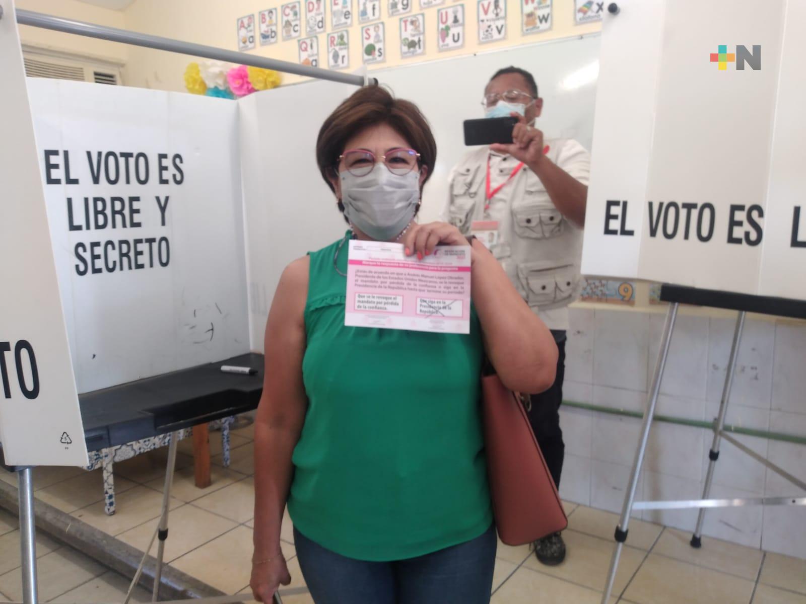 Revocación de Mandato, un avance democrático que ha tenido México: Rosa María Hernández