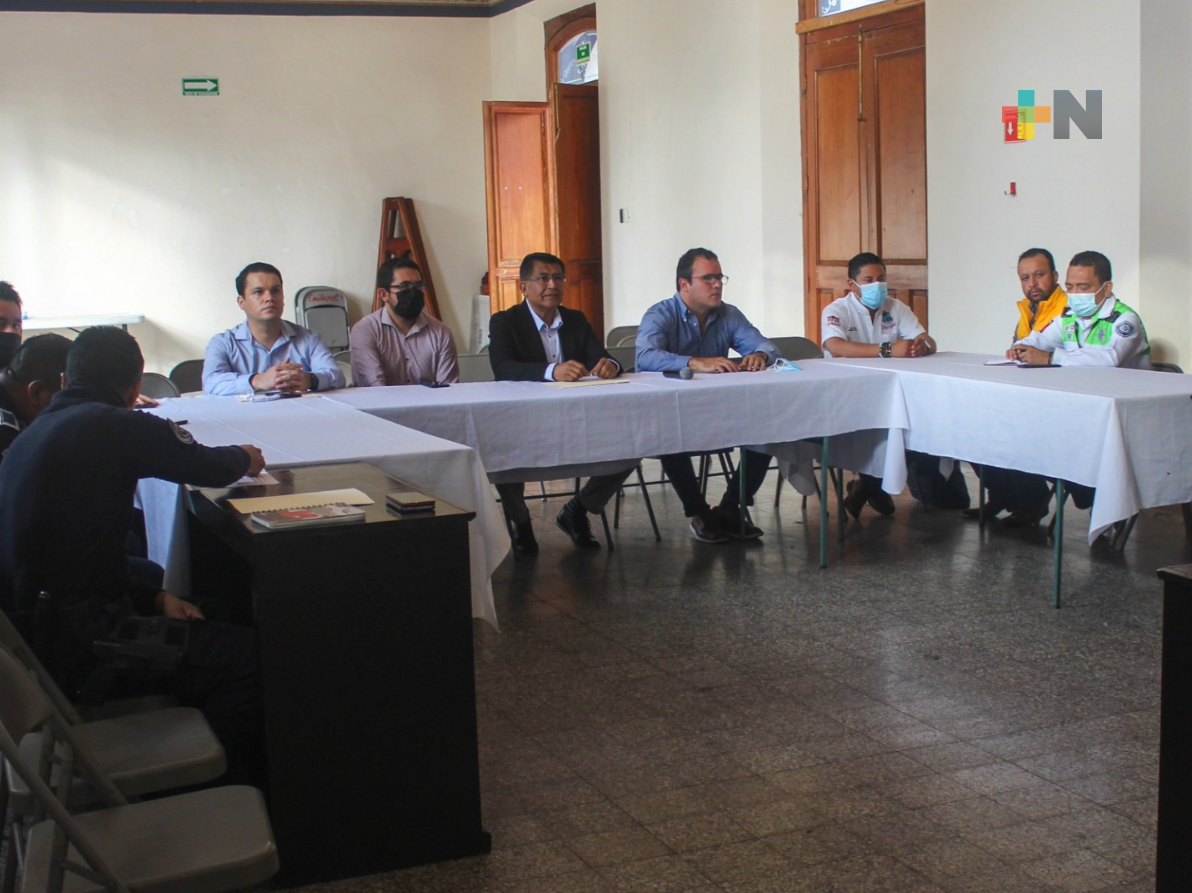 Alcaldes de la región de Coatepec acuerdan trabajar en conjunto para disminuir índices delincuenciales